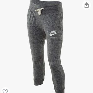 Nike Sportsware Vintage Marled Grey Capris